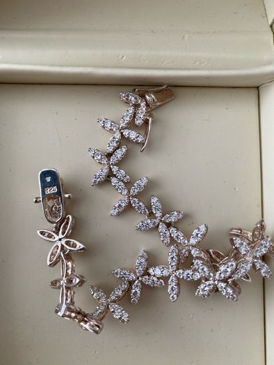 Beautiful bracelet silver Fields 925