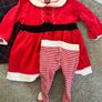 9-12m Girl Christmas Clothes Image 2