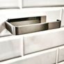 SET OF THREE PIECES Luxury solid brass construction Polished chrome  Bathroom Accessories set Image 4