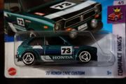 '73 Honda Civic Custom ! Hot Wheels ! Compact Kings Series ! 2024 ! by Mattel !