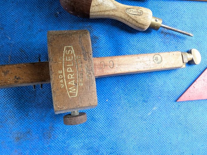 Mortice Gauge & Bradawl by Marples