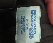 Toddler Ski Pants - Age 2-3