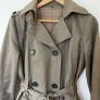 Zara Trench Ciat Size 12 Image 2