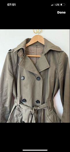 Zara Trench Ciat Size 12