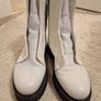 Patrizia Bonfanti white leather  ankle boots Image 2