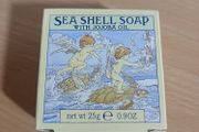 Vintage 1978 Crabtree &amp; Evelyn Sea Shell Soap with Jojoba Oil 25g - Mini