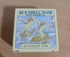 Vintage 1978 Crabtree & Evelyn Sea Shell Soap with Jojoba Oil 25g - Mini