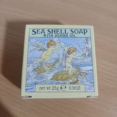 Vintage 1978 Crabtree & Evelyn Sea Shell Soap with Jojoba Oil 25g - Mini