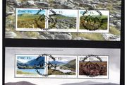 2011 Ireland National Parks of Ireland Pair Miniature Sheets (55c &amp; 82) (Ballycroy, The Burren, Connemara, Gleneagh, Killarney &amp; Wicklow Mountains) First Day Cover Cancel