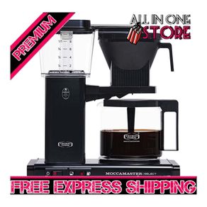 Select, Coffee Machines, Filter Coffee Machine, Black, UK Plug, 1.25 Liters (FREE SHIPPING)
