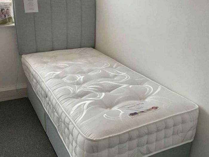 New Double, King And Superking Sizes Divan Beds Instock. Multiple Headboard Designs And Drawers Storage Available