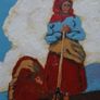 In the style of Artist, Paul Henry (Irish) Title, The Potato Digger Image 6