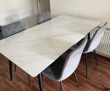 Dining table and chairs