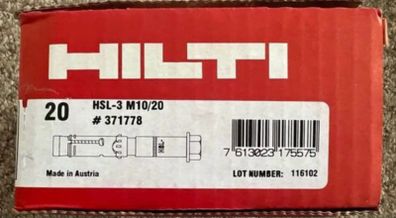 Hilti anchor