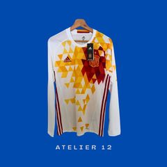 Adidas Spain 2016 Away Player Issue Long Sleeve Jersey BNWT Size 6