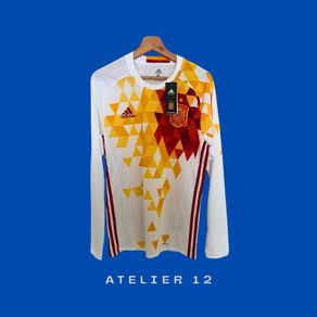 Adidas Spain 2016 Away Player Issue Long Sleeve Jersey BNWT Size 6