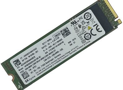 SK Hynix BC711 256GB M.2 2280 NVMe Solid State drive