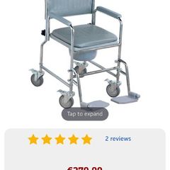 Wheeled Comode Chair