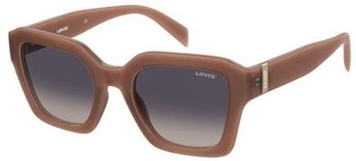 Levi's rectangular sunglasses burgundy brown ladies