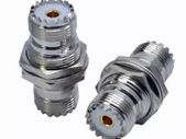 UHF Female SO-239 to UHF Female SO239 Jack Nut Bulkhead RF Mount Adapter