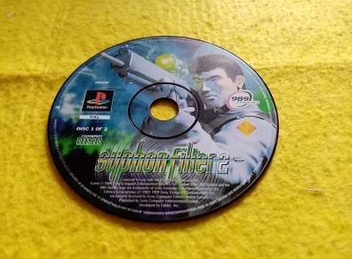 Disc one only Syphon Filter 2 Pal  PlayStation1 Ps1 PlayStation 2 ps2 games Original