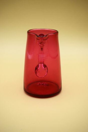 Vintage Small Cranberry Creamer