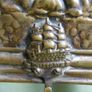 Vintage Nautical Fireplace Brass Tool Holder Image 6