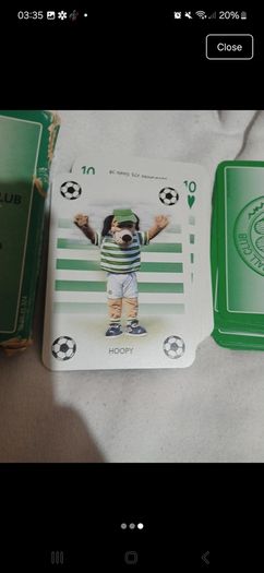The Celtic Football Club Playing Cards