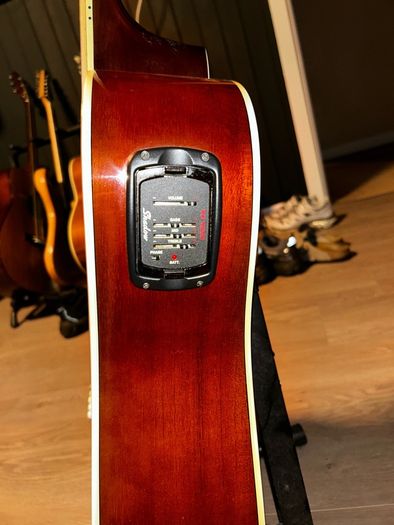 Vintage Left-Handed Acoustic Guitar