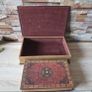 Vintage Nesting Faux Book Storage Boxes - Set of 2 Ornate Persian Design Image 2