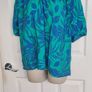 Blue and Green Tropical Top from Peacocks size 16 Image 3
