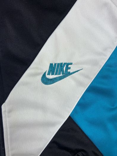 Vintage 80s Nike Hoodie Track Jacket Mens Medium