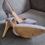 High Heels/Womens Glitter Heels ..  Size: UK 5 ..  Price Drop Image 3
