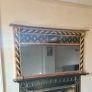 R & W Clarke Mirror 1883 Victorian over mantle Mirror Image 3