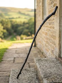 Natural wooden staff