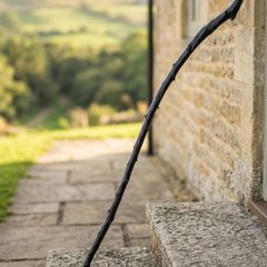 Natural wooden staff