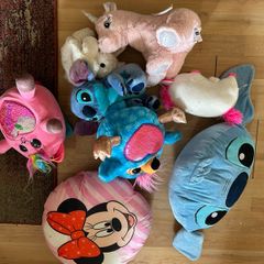 Assorted cuddly toys
