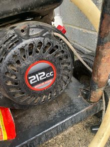 power washer all the parts including new hose