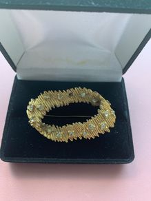 Gold Brooch