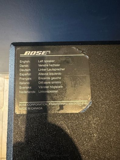 Bose 701  floor standing speakers.