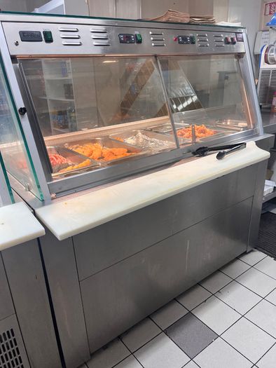 Hot Deli Counter / Heated Food Display Commercial