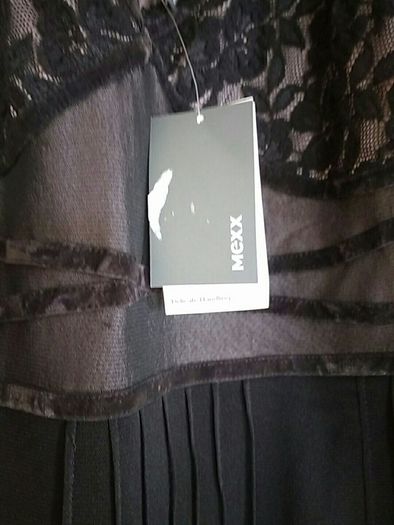 Black MEXX evening dress NEW Size XL