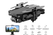 New Mini Drone 4K 1080P HD Camera WiFi Fpv Air Pressure Altitude Hold Black And Gray Foldable Quadcopter RC Dron Toy