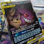 Gengar & Mimikyu GX ! HOLY GRAIL ! Great Binder Copy ! Special Illustration Rare ! from Team Up Set ! 2019 ! Pokemon Card ! Image 4