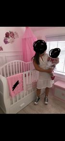 Sleigh cot with brand new mattress