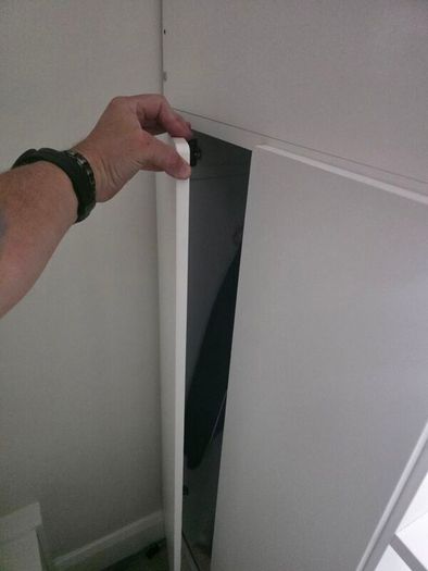 Bunk bed with wardrobe and desk