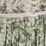 Vintage 1950s 1960s green floral cotton tea dress handmade feminine summer S 8 10 Image 7