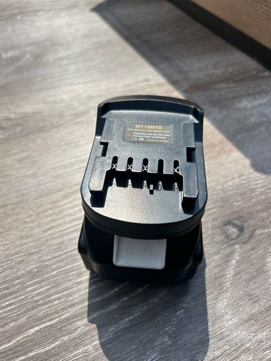 Battery Adapter for Makita 18V Converted to for Metabo 18V Li-Ion Battery Power Tools Accessories
