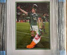 Signed Paul O connell Photograph