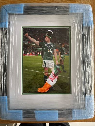Signed Paul O connell Photograph